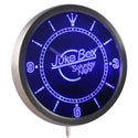 ADVPRO Juke Box Saturday Night Bar Pub Neon Sign LED Wall Clock nc0307 - Blue