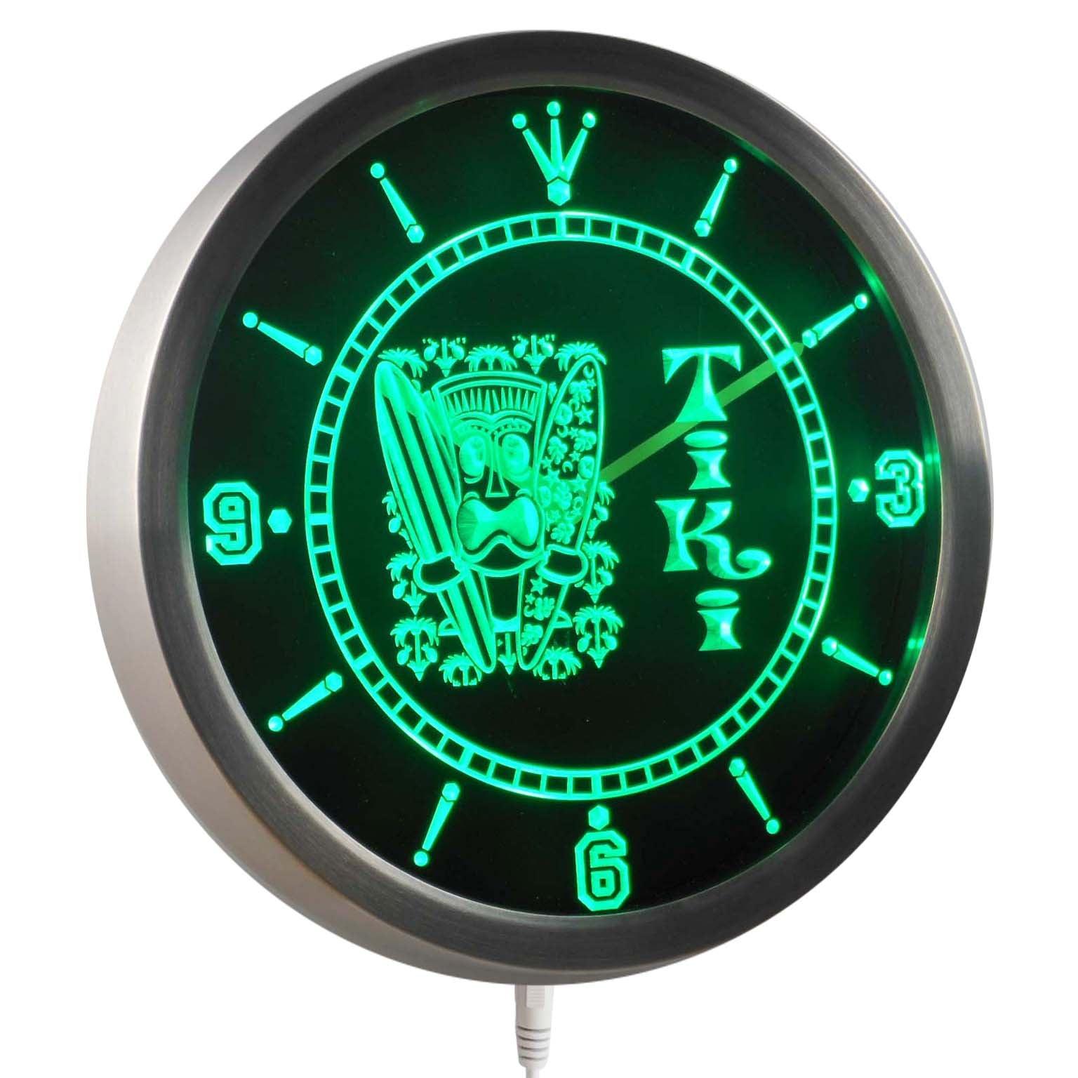 ADVPRO Luminous Sign I787-g Tiki Bar Palm Tree Island Display New Light