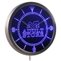 AdvPro - Adult Store Toy Shop Neon Sign LED Wall Clock nc0364 - Neon Clock