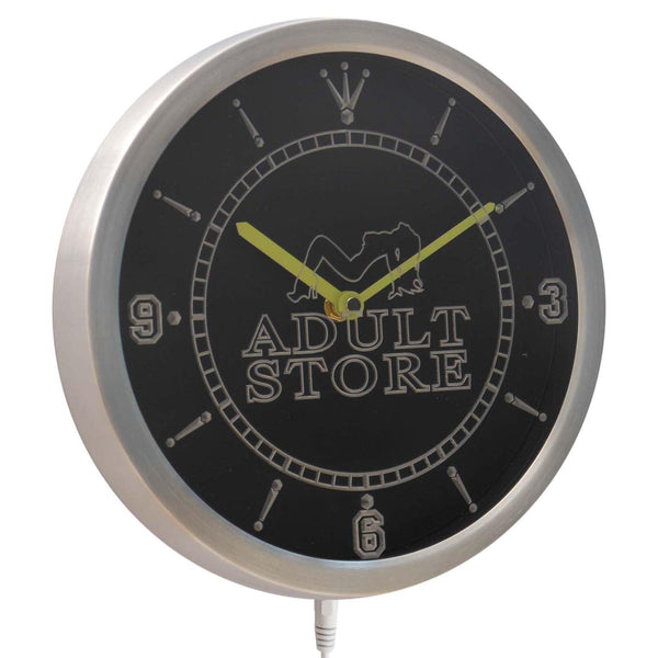 ADVPRO Adult Store Toy Shop Neon Sign LED Wall Clock nc0364 - Multi-color