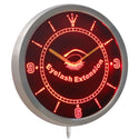 ADVPRO Eyelash Extension Beauty Salon Neon Sign LED Wall Clock nc0380 - Red