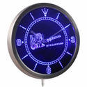 ADVPRO Marijuana High Life Get a Bong Neon Sign LED Wall Clock nc0387 - Blue