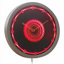 ADVPRO Circular Saw Blade Carpenter Gift Neon Sign LED Wall Clock nc0946 - Red