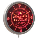 ADVPRO Golf 19th Hole Personalized Your Name Bar Beer Sign Neon LED Wall Clock ncpi-tm - Red