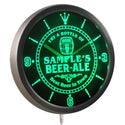 ADVPRO Beer Ale Personalized Your Name Bar Best in Town Neon Sign LED Wall Clock ncpn-tm - Green