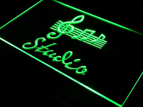 ADVPRO Studio On Air Music Bar Pub Neon Light Sign st4-s001 - Green