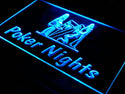 ADVPRO Poker Nights Game Bar Pub Gift Neon Light Sign st4-s007 - Blue