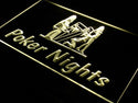 ADVPRO Poker Nights Game Bar Pub Gift Neon Light Sign st4-s007 - Yellow
