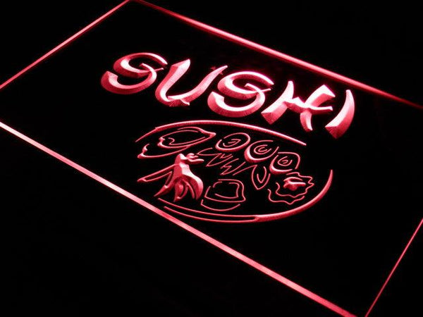 ADVPRO Japanese Cuisine Sushi Food Neon Light Sign st4-s008 - Red