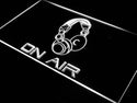 ADVPRO On Air Headphone Headset Studio Bar Beer LED Neon Sign st4-s013 - White
