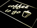 ADVPRO Coffee to Go Shop Bar Pub Neon Light Sign st4-s016 - Yellow