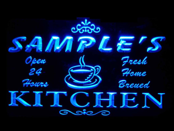 ADVPRO Name Personalized Custom Mom Kitchen Bar Neon Sign st4-pc-tm - Blue