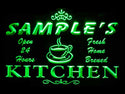 ADVPRO Name Personalized Custom Mom Kitchen Bar Neon Sign st4-pc-tm - Green