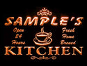 ADVPRO Name Personalized Custom Mom Kitchen Bar Neon Sign st4-pc-tm - Orange