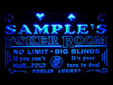 ADVPRO Name Personalized Custom Poker Casino Room Beer Bar Neon Sign st4-pd-tm - Blue