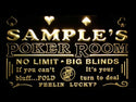 ADVPRO Name Personalized Custom Poker Casino Room Beer Bar Neon Sign st4-pd-tm - Yellow