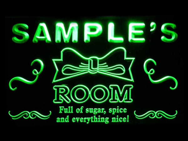 ADVPRO Name Personalized Custom Girl Princess Room Bar Neon Sign st4-pe-tm - Green