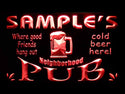 ADVPRO Name Personalized Custom Neighborhood Pub Bar Beer Neon Sign st4-pg-tm - Red