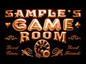 ADVPRO Name Personalized Custom Game Room Man Cave Bar Beer Neon Sign st4-pl-tm - Orange