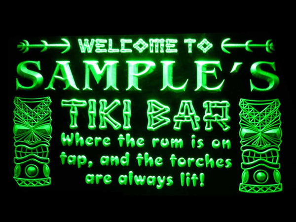 ADVPRO Personalized Custom Name Tiki Bar LED Neon Sign