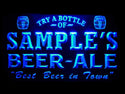 ADVPRO Name Personalized Custom Best Beer Ale Home Bar Pub Neon Sign st4-pn-tm - Blue