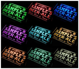ADVPRO Name Personalized Custom Best Beer Ale Home Bar Pub Neon Sign st4-pn-tm - Multicolor