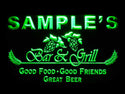 ADVPRO Name Personalized Custom Bar & Grill Beer Neon Light Sign st4-pr-tm - Green