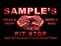 ADVPRO Name Personalized Custom Pit Stop Man Cave Bar Neon Beer Sign st4-pu-tm - Red