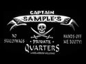 ADVPRO Name Personalized Custom Private Quarters Pirate Man Cave Neon Sign st4-pw-tm - White