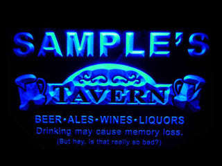 ADVPRO Name Personalized Custom Tavern Man Cave Bar Beer Neon Light Sign st4-px-tm - Blue