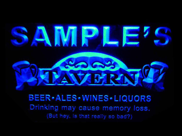 ADVPRO Name Personalized Custom Tavern Man Cave Bar Beer Neon Light Sign st4-px-tm - Blue