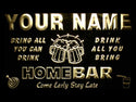 ADVPRO Name Personalized Custom Family Home Brew Mug Cheers Bar Beer Neon Sign st4-q-tm - Yellow