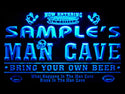 ADVPRO Name Personalized Custom Man Cave Football Bar Beer Neon Sign st4-qa-tm - Blue
