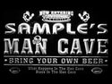 ADVPRO Name Personalized Custom Man Cave Football Bar Beer Neon Sign st4-qa-tm - White