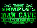 ADVPRO Name Personalized Custom Man Cave Hockey Bar Beer Neon Sign st4-qe-tm - Green