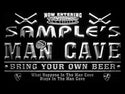 ADVPRO Name Personalized Custom Man Cave Hockey Bar Beer Neon Sign st4-qe-tm - White