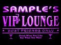 ADVPRO Name Personalized Custom VIP Lounge Best Friends Only Bar Beer Neon Sign st4-qi-tm - Purple