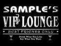 ADVPRO Name Personalized Custom VIP Lounge Best Friends Only Bar Beer Neon Sign st4-qi-tm - White