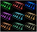 ADVPRO Name Personalized Custom Guitar Hero Weapon Band Music Room Bar Neon Sign st4-qp-tm - Multicolor