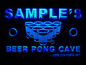 ADVPRO Name Personalized Custom Beer Pong Cave Bar Beer Neon Light Sign st4-qr-tm - Blue