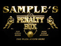 ADVPRO Name Personalized Custom Hockey Penatly Box Bar Beer Neon Sign st4-qt-tm - Yellow