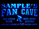 ADVPRO Name Personalized Custom Basketball Fan Cave Man Room Bar Beer Neon Sign st4-td-tm - Blue