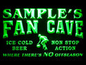 ADVPRO Name Personalized Custom Basketball Fan Cave Man Room Bar Beer Neon Sign st4-td-tm - Green