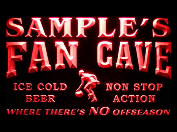 ADVPRO Name Personalized Custom Basketball Fan Cave Man Room Bar Beer Neon Sign st4-td-tm - Red