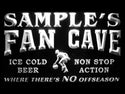 ADVPRO Name Personalized Custom Basketball Fan Cave Man Room Bar Beer Neon Sign st4-td-tm - White