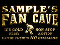 ADVPRO Name Personalized Custom Basketball Fan Cave Man Room Bar Beer Neon Sign st4-td-tm - Yellow