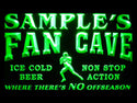 ADVPRO Name Personalized Custom Football Fan Cave Bar Beer Neon Sign st4-te-tm - Green