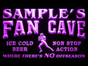 ADVPRO Name Personalized Custom Football Fan Cave Bar Beer Neon Sign st4-te-tm - Purple