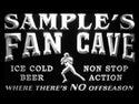 ADVPRO Name Personalized Custom Football Fan Cave Bar Beer Neon Sign st4-te-tm - White