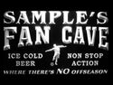 ADVPRO Name Personalized Custom Bar Soccer Football Fan Cave Man Beer Neon Sign st4-th-tm - White